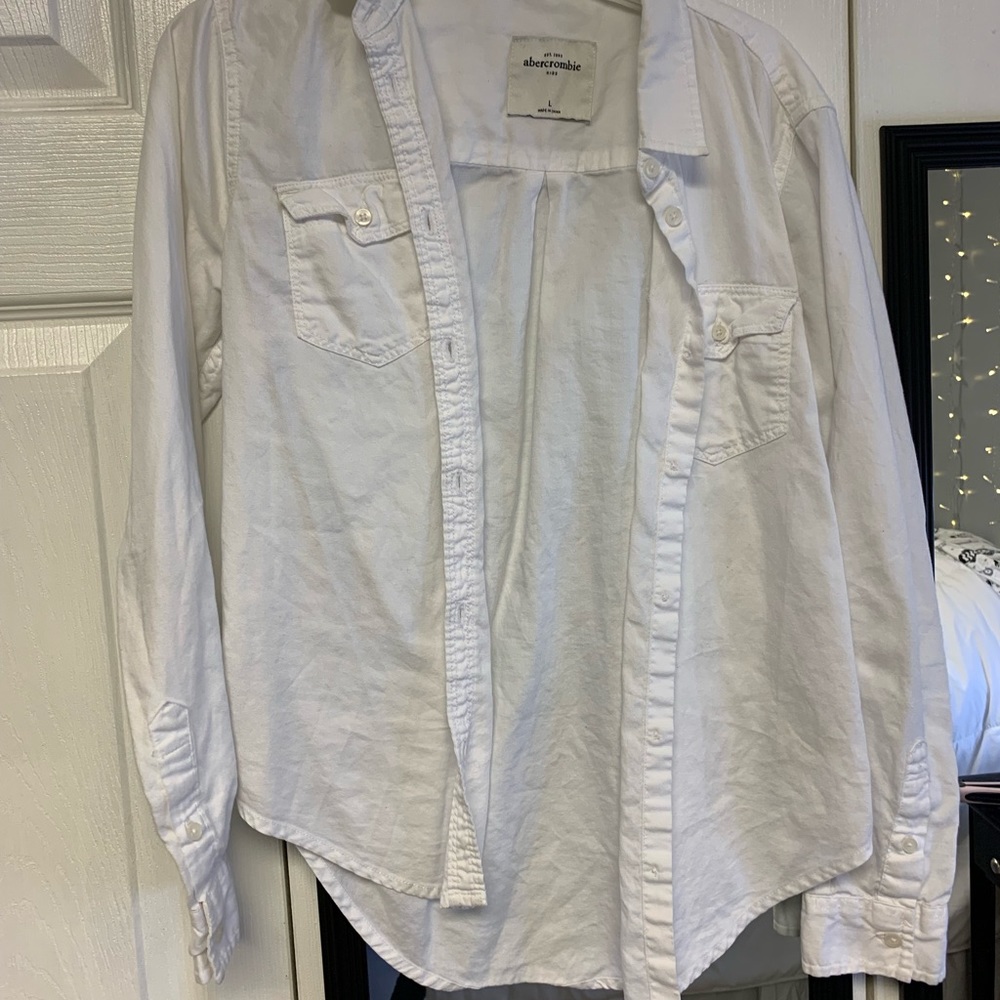 White button up